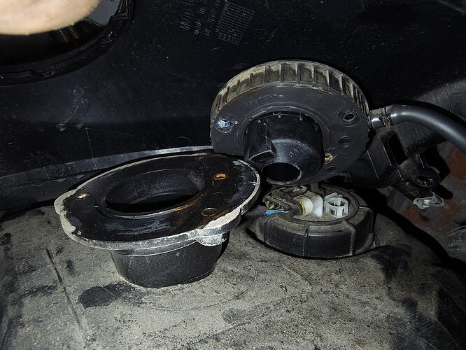 3) comparison of tank inlet with restrictive neck