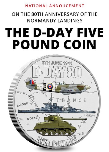 d-day 80 coin