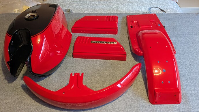 Guzzi paint