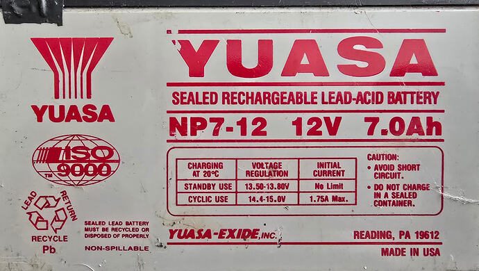 yuasa battery