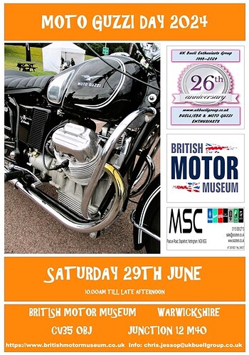 2024 Moto Guzzi Day Event Poster small